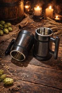 Taza de Madera de Teca Hecha a Mano, Taza de Café Rústica de Bali, Vajilla Ecológica - Product Image 6