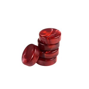 <b>Resin</b> <b>Crafts</b> Backgammon Checker Token Pieces in Marbleized Glossy Effect - Product Image 4