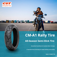 إطار دراجة نارية بدون أنبوب داخلي CST CM-A1 مقاس 110/80 R19 و 120/70 R19 بقطر 19 بوصة، إطار جديد بديل/للإصلاح