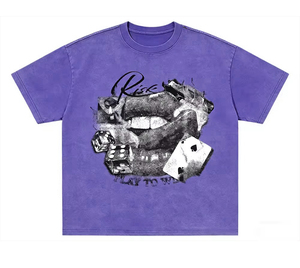 Camiseta Vintage de 260g, Personalización Rápida, Diseño Gráfico Impreso, 100% Algodón, Estilo Casual, Corte Corto, Diseño Tejido - Product Image 4