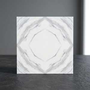 Azulejos de Porcelana Vistaar Ivory Travertine Book Match de 600x600 mm, Acabado Brillante para Interiores, con 5 Años de Garantía, 10 mm de Grosor - Product Image 5