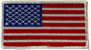 Parche bordado con bandera de EE. UU. 3D de alta calidad, insignia de bandera americana cosida para planchar, bolsos de ropa, sombreros hechos de tela duradera - Product Image 2