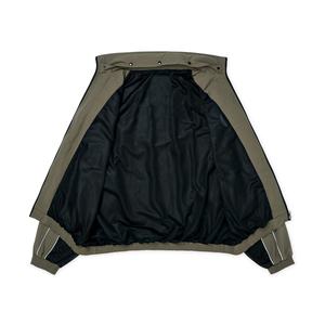 Nouvelle Arrivée Vente en Gros Veste Coupe-Vent Homme Streetwear Personnalisée à Capuche en Tissu Imperméable Décontractée avec Fermeture Éclair Grande Taille - Product Image 3