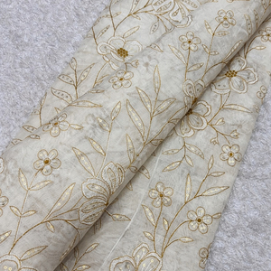 Premium Abaya <b>Sequin</b> Embroidery Fabric Velvet Net Mesh Textile For Gulf UAE Modest Fashion Garment Supply - Product Image 4