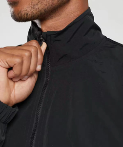 OEM Custom Blank 100% Nylon Windbreaker Tracksuit Unisex 2 Piece <b>Zipper</b> <b>Jacket</b> & Pants Regular Fit Windbreaker Tracksuit Set - Product Image 5