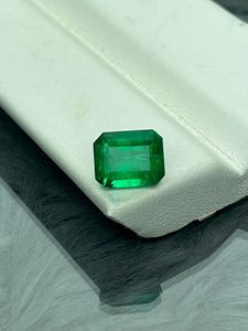 Émeraude verte naturelle taille octogonale |   Pierre d'émeraude véritable certifiée, non montée |   Pierre précieuse en émeraude de qualité supérieure |   Bijoux en gros | - Product Image 5