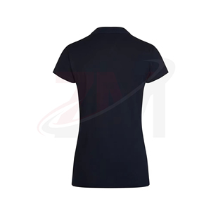 Camiseta Polo Clásica de Algodón para Mujer, Manga Corta, Corte Regular, Tejido Transpirable y Suave, Informal, para Uso Diario, Elegante, de Verano - Product Image 2