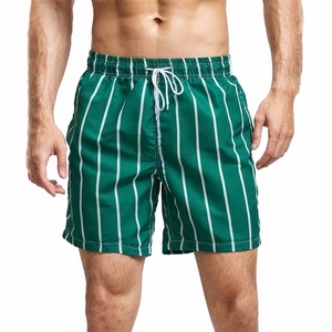 Solid Mid Waist Breathable Quick Dry Eco-Friendly Waterproof Workout Gym <b>Shorts</b> Athletic Pockets <b>Zipper</b> Fly Closure - Product Image 2