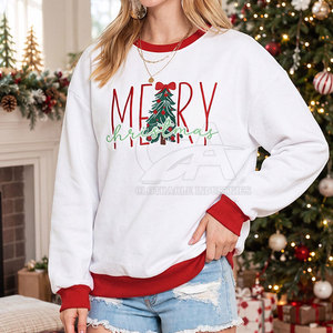 Cozy Winter Pullover With Festive <b>Christmas</b> Pattern And Soft Touch Finish <b>Women</b> <b>Christmas</b> <b>Sweatshirt</b> - Product Image 3