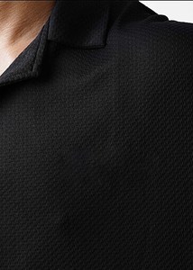 New Design Aesthetic Men Black Shirt + Slim <b>Pant</b> Tracksuit Breathable Wholesale Price Minimalist Men Co-ord Set Made In Pakistan - Product Image 3