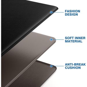 2pcs Kitchen Rugs Anti-Fatigue Cushioned Kitchen Mats Non-Slip Standing Desk Mat Waterproof Kitchen Flooring - Product Image 5