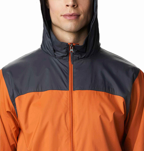Factory Rate Custom Satin Fabric Hooded Windbreaker <b>Jacket</b> for <b>Men</b> High Street Available Different Winter <b>Rain</b> Color - Product Image 5
