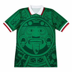Custom National Team Designs Football Jerseys High Quality Heat-Transfer Printed Soccer Shirts ODM 100% Polyester Quick Dry - Product Image 1