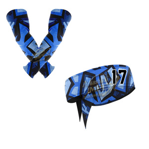 Factory Custom Basketball Team Kit | Uniform Backpack <b>Headband</b> & Compression Sleeves - Product Image 6
