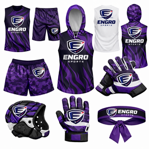 Tenue de football de compression personnalisée, ensemble maillot de match 7v7, maillot sans manches de football 7o7 pour jeunes, maillot de football 7 contre 7 pour jeunes, maillot de match 7v7 - Product Image 1