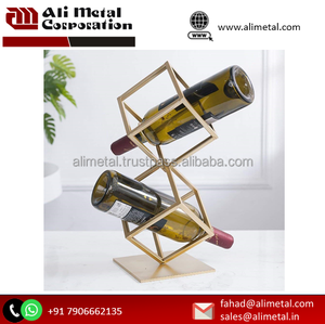 ขาตั้งไวน์หวีน้ําผึ้งที่เรียบง่ายทันสมัยที่วางไวน์ตกแต่งสําหรับตกแต่งห้องนั่งเล่นและตกแต่งงานปาร์ตี้ปรับแต่งได้ - Product Image 2