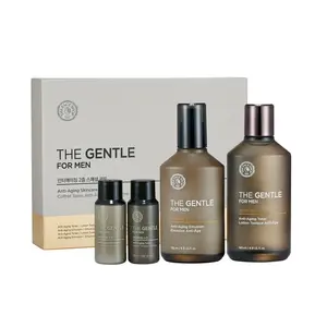 The FACE SHOP Men's Anti-Aging <b>Skin</b> <b>Care</b> <b>Set</b> Good Quality with Gentle Toner 145ml+Emulsion 135ml+Toner 32ml+Emulsion 32ml" - Product Image 1