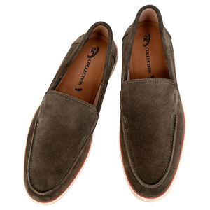 Nuevos Mocasines Casuales de Moda para Hombre, de Gamuza de Oliva, Ligeros y Cómodos, Estilo Slip-On - Product Image 2