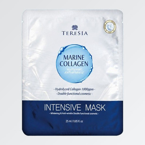 มาส์กหน้าไบโอคอลลาเจน Tereusia Marine Collagen Intensive Mask Sheet 10 แผ่น ตัวอย่าง บำรุงผิวชุ่มชื้นและปลอบประโลมอย่างล้ำลึก - Product Image 4
