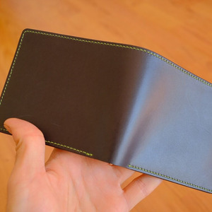 Portefeuille homme en cuir de haute qualité, fin, pour poche avant, porte-cartes, vente en gros, fournisseur OEM, export, qualité supérieure, à vendre - Product Image 2