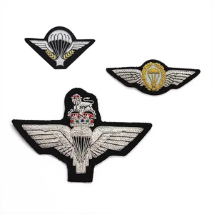 Insignias Bordadas con Hilo Metálico Personalizadas de Última Moda, Hechas a Mano, Ecológicas, Libres de Níquel, de Lujo, Venta al Por Mayor - Product Image 6