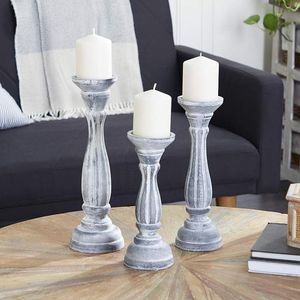 Luxury Handcrafted Wooden Candle Stand Solid Wood <b>Tealight</b> and Pillar Candle Holder Elegant Home Decor Wedding Dining Table - Product Image 3
