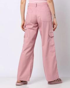 Pantalones informales de uso diario para mujer, pantalones elegantes de pierna ancha para mujer, pantalones elásticos para trabajo de oficina, pantalones ligeros de verano para mujer - Product Image 5