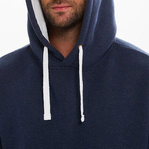 Custom Logo Men's Pullover <b>Thick</b> <b>Fleece</b> Hoodies For Oversize Heavyweight Streetwear Sports Hoodie - Product Image 2