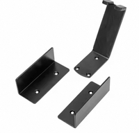 Support d'angle en acier robuste de haute qualité à 90 degrés pour services de fabrication en grande quantité