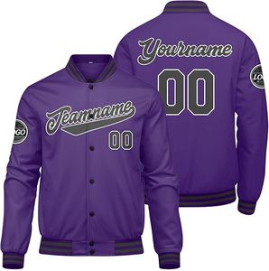 Custom Embroidery Chenille College Baseball Letterman Bomber Jacket Men Vintage Streetwear Blank Leather Sleeve Varsity Jacket - Product Image 1