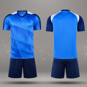 Best Quality Unisex Sports Uniforms Factory Wholesale <b>Hot</b> Selling <b>Red</b> Soccer Jersey Uniform Sets 100% Polyester Plus Size - Product Image 1