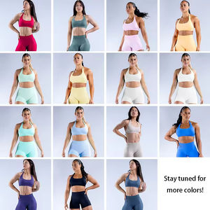 Soutien-gorge de sport pour femme, haute élasticité, séchage rapide, réglable, dos nu, sans couture, pour yoga et gym, lot de 3 à 5 pièces - Product Image 3