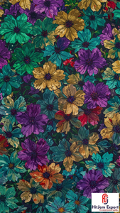 Tela de Poliéster Tana Premium con Estampado Digital, Material Textil de Textura Suave para la Fabricación de Ropa de Moda - Product Image 6