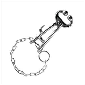 Lance-taupe robuste à chaîne pour l'élevage de bovins et de vaches laitières, outil pour la gestion des taureaux - Product Image 4