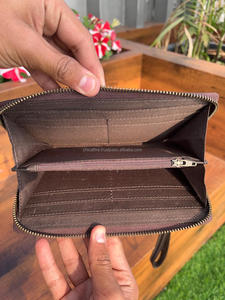 100% Genuine <b>Leather</b> Hand Tooled Wallet & Wristlet Western Wallet Premium Quality Credit Card <b>Phone</b> Wallet Cowhide Women Clutch - Product Image 6