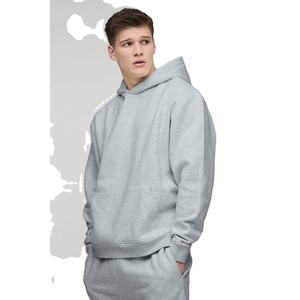 Sudaderas con Capucha y Cuello Redondo para Hombre, 100% Algodón, Felpa Gruesa, Peso Pesado, Talla Grande, con Logotipo Personalizado, Estampado Personalizado, Invierno, Tinte Liso - Product Image 1