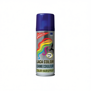 Spray colorant capillaire bleu foncé à usage unique LACA CAPILAR COLOR AZUL - Product Image 1