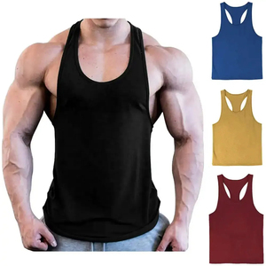 Custom Breathable Quick Dry Casual Men's Sublimation Tank Top with All Over Printing for Summer Fitness Gym Wear - Product Image 6