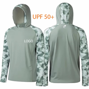 Chemises de pêche respirantes à séchage rapide avec protection UPF 50+, design personnalisé, manches longues, polo de pêche, vêtements de pêche - Product Image 6