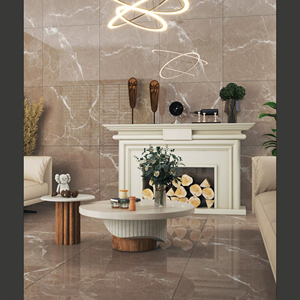 Azulejos de porcelana de alta precisión de 600X600MM diseñados para una alineación precisa del suelo y una durabilidad confiable en la superficie interior. - Product Image 1