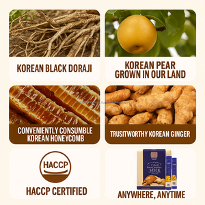 Jarabe de fruta de hierbas tradicional de Corea OEM, extracto de flor de campana de jengibre Pera a granel, antioxidante Natural empaquetado individualmente - Product Image 2