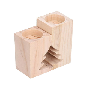 WOODEN CANDLE VOTIVE SET HOME DECORATIVE <b>TEA</b> <b>LIGHT</b> HOLDER CLASSIC DESIGN WOODEN CANDLE HOLDER - Product Image 2
