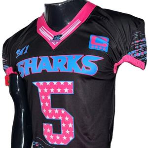 Maillot de football américain brodé taille plus respirant extensible pantalon de sublimation Pakistan Made Real photos New fresh made - Product Image 1