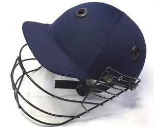 Casco de Cricket Azul Marino con Protector Facial, Ajustable, Ventilado, Casco Deportivo Doble - Product Image 5