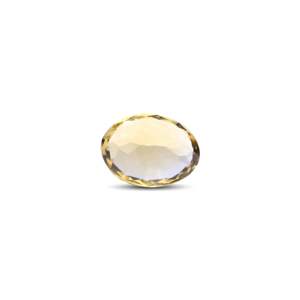 Natural Pear-Cut Citrine Loose Stone-7.75 Carat IGI Certified Fine Yellow-Orange Gemstone - Product Image 2