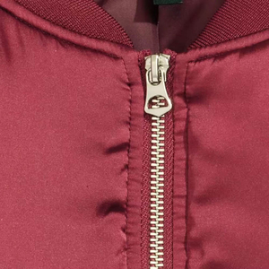 Blousons Bomber pour Femmes en Tissu Satin de Soie Rembourrés et Chauds pour l'Hiver, Nouvelle Collection, Fermeture Éclair Avant Sexy - Product Image 4