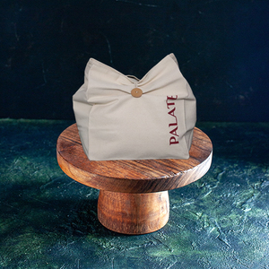 ถุงช้อปปิ้งผ้าฝ้ายพิมพ์ลายคุณภาพสูง 100% แบบมีกระดุมเก๋ไก๋ ขายส่ง - Product Image 1