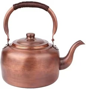 กาต้มน้ำชาและกาแฟแบบทนทาน หม้อโลหะสำหรับต้มน้ำ ใช้ในครัวเรือน - Product Image 6