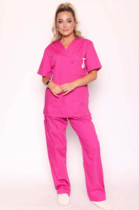 Ensemble de blouses médicales personnalisables pour hôpital, séchage rapide, haute résistance, écologiques, respirantes, uniformes unisexes - Product Image 3