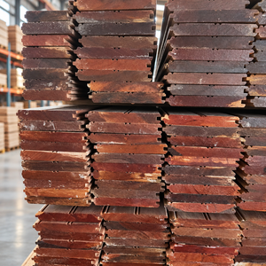 Highest Quality Dark Red Meranti Nemesu <b>Timber</b> Decking Natural Design Style Low Fatt Wood Industries DKDRM for Various Indoor - Product Image 1